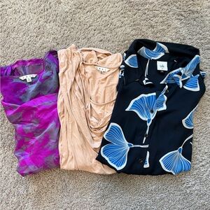 Bundle of 3 CAbi Women's Blouses